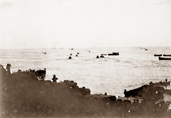 Sinking of the Triumph - per AWM C00733