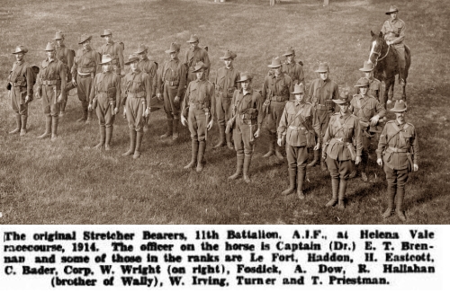 11Bn Stretcher Bearers